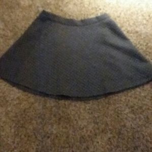 Grey Mini Skirt